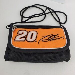 NASCAR Black & Orange Small Mini Purse Bag Embroidered  Tony Stewart #20